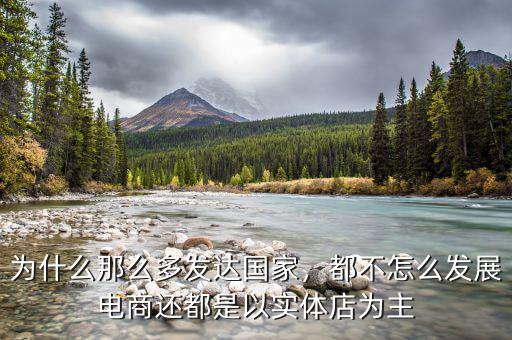 為什么那么多發(fā)達國家，都不怎么發(fā)展電商還都是以實體店為主