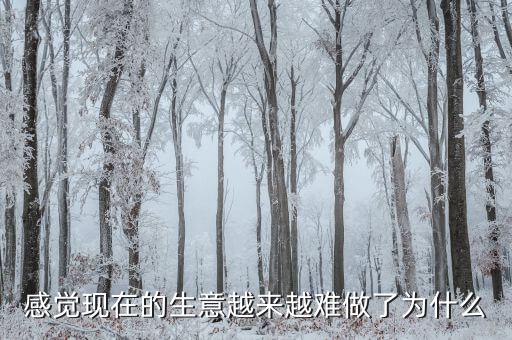 2016年生意為什么難做,感覺(jué)現(xiàn)在的生意越來(lái)越難做了