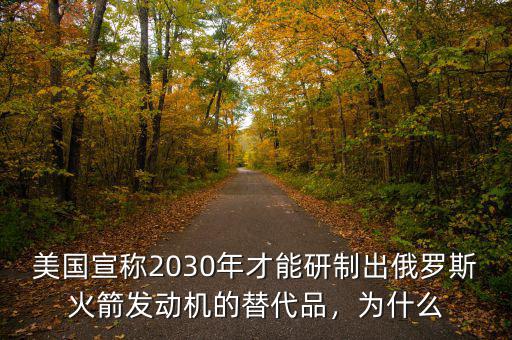 美國(guó)宣稱2030年才能研制出俄羅斯火箭發(fā)動(dòng)機(jī)的替代品，為什么