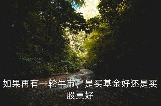 如果再有一輪牛市，是買基金好還是買股票好