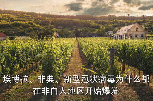 埃博拉、非典、新型冠狀病毒為什么都在非白人地區(qū)開始爆發(fā)