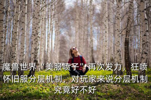 魔獸世界“美服噴子”再次發(fā)力，狂噴懷舊服分層機(jī)制，對(duì)玩家來(lái)說(shuō)分層機(jī)制究竟好不好