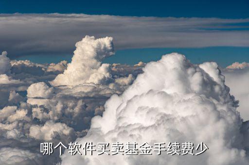 什么軟件買基金手續(xù)費(fèi)最低,哪個平臺買基金手續(xù)費(fèi)最低