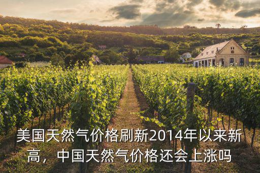 美國天然氣價格刷新2014年以來新高，中國天然氣價格還會上漲嗎