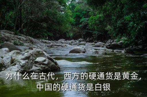 為什么在古代，西方的硬通貨是黃金，中國(guó)的硬通貨是白銀