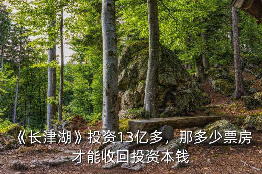 《長(zhǎng)津湖》投資13億多，那多少票房才能收回投資本錢