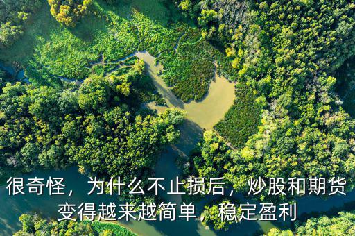 很奇怪，為什么不止損后，炒股和期貨變得越來越簡單，穩(wěn)定盈利