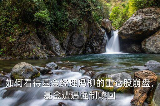 如何看待基金經(jīng)理馮柳的重倉股崩盤，基金遭遇強制贖回