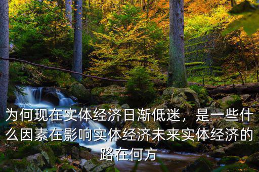 為何現(xiàn)在實(shí)體經(jīng)濟(jì)日漸低迷，是一些什么因素在影響實(shí)體經(jīng)濟(jì)未來實(shí)體經(jīng)濟(jì)的路在何方