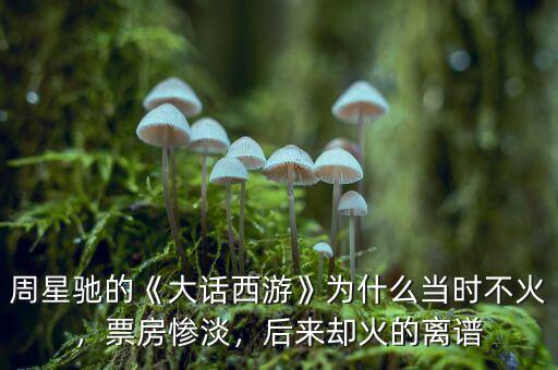 周星馳的《大話西游》為什么當(dāng)時(shí)不火，票房慘淡，后來卻火的離譜