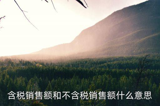 什么是含稅金額，什么是含稅