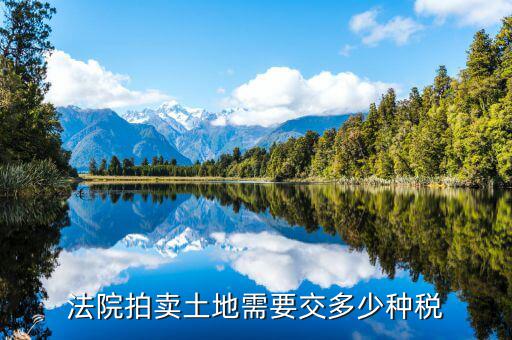 土地拍賣要交什么稅，劃撥土地 拍賣 繳什么稅