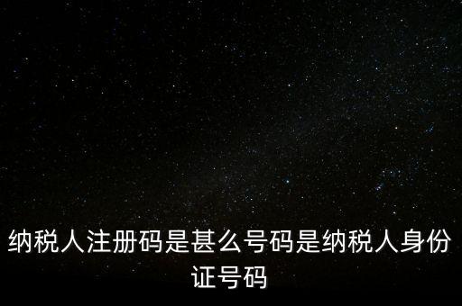 浙江網(wǎng)上稅務(wù)局的注冊碼是什么意思，納稅人注冊碼是什么