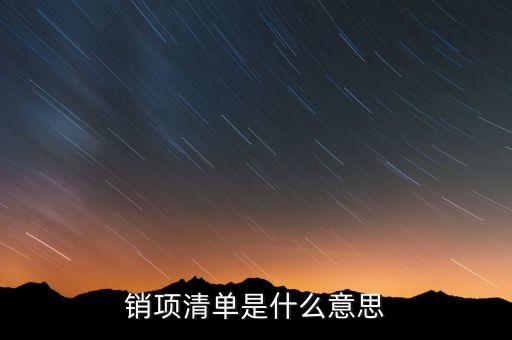 增值稅報(bào)稅清單是什么意思，發(fā)票清單是什么