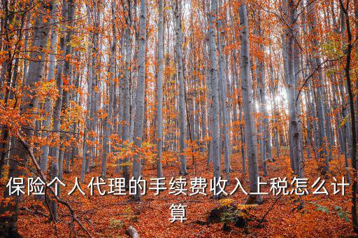 保險代理員交什么稅，請問從車輛保險代理人的提承里扣的稅是什么稅啊