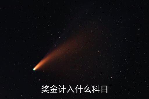 單位抽獎獎金什么入賬，獎金計入什么科目