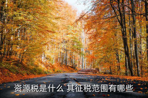 什么情況下需要報資源稅，資源稅的征稅對象