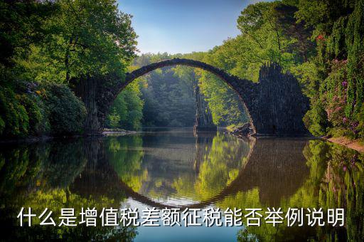 小規(guī)模增值稅差額征收什么意思，什么是增值稅差額征稅