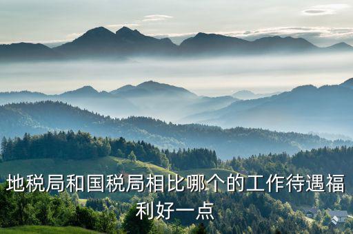 地稅局有什么福利，地稅局和國(guó)稅局相比哪個(gè)的工作待遇福利好一點(diǎn)
