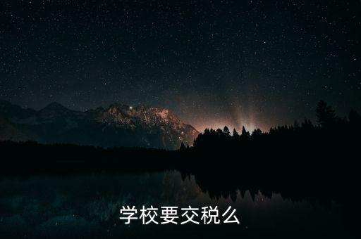 民辦學校交什么稅，你好我想問問民辦學校可以要求學生補課嗎把補課的錢作為必交費
