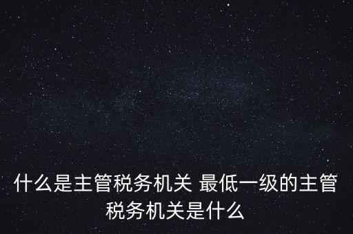 主管稅務(wù)機(jī)關(guān)填什么，個(gè)人所得稅申報(bào)的軟件上的主管征收機(jī)關(guān)填什么是填當(dāng)?shù)氐牡囟惥謫?/></a></span><span id=