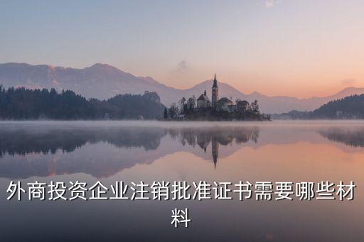 注銷外管證需要什么資料，注銷外管證沒帶公司章可以嗎