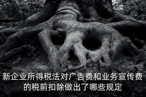 廣告費(fèi)和業(yè)務(wù)宣傳費(fèi) 有什么規(guī)定，廣告費(fèi)和業(yè)務(wù)宣傳費(fèi)的扣除標(biāo)準(zhǔn)是多少