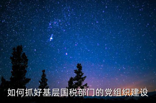 國稅基層建設是什么，基層建設是指什么