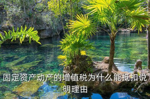 固定資產(chǎn)動(dòng)產(chǎn)的增值稅為什么能抵扣說明理由