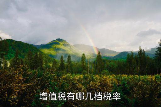 增值稅四檔稅率是什么，增值稅有哪幾檔稅率