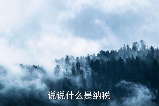 納稅比喻什么，納稅的知識啥叫納稅額納稅率