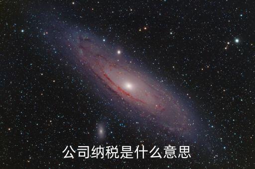 企業(yè)納稅是指什么，企業(yè)交稅是什么意思