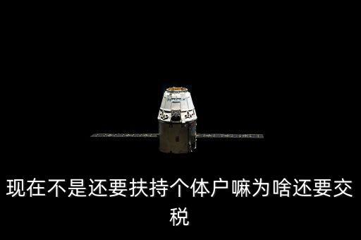 個體戶為什么要報稅，我就是個個體戶為什么要交稅
