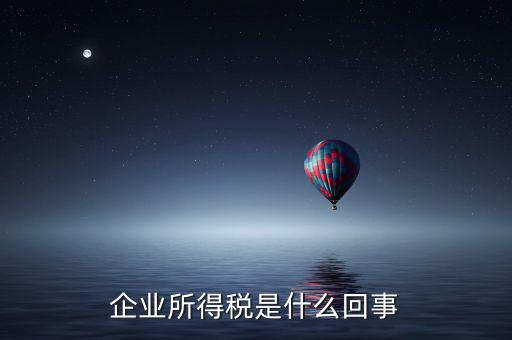 什么叫創(chuàng)業(yè)投資企業(yè)所得稅，企業(yè)所得稅是什么回事
