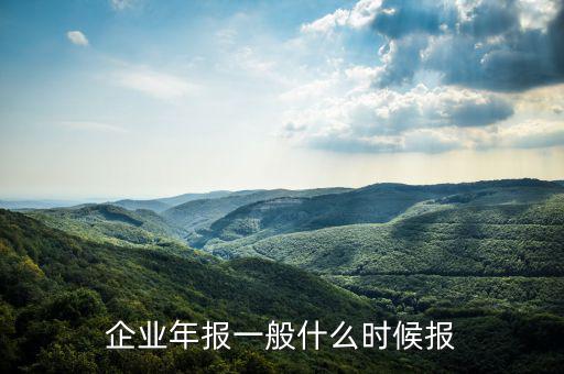 財(cái)務(wù)年報(bào)什么時(shí)候申報(bào)，企業(yè)財(cái)務(wù)會(huì)計(jì)報(bào)告什么時(shí)間出具