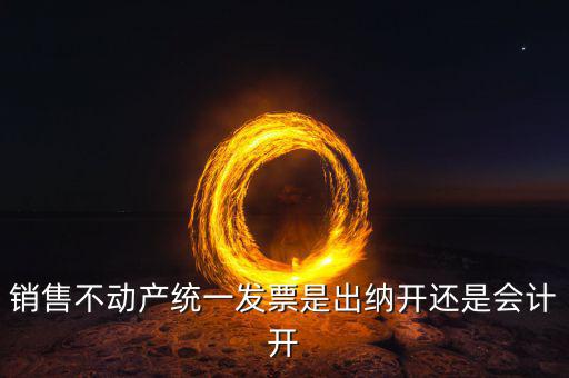 買不動產(chǎn)開什么票，銷售不動產(chǎn)統(tǒng)一發(fā)票是出納開還是會計(jì)開