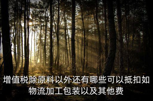 什么費(fèi)用可以抵扣增值稅，增值稅抵扣哪些費(fèi)用可抵扣呢營業(yè)稅小規(guī)模和一般納稅人建安業(yè)都是