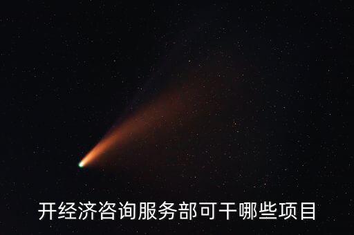 咨詢服務(wù)有什么進(jìn)項(xiàng)，開經(jīng)濟(jì)咨詢服務(wù)部可干哪些項(xiàng)目