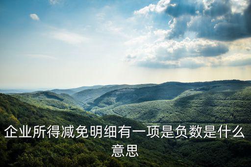 所得減免是什么意思，征前減免個(gè)人所得稅什么意思