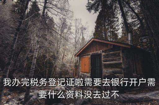 稅務(wù)登記以后需要什么資料，辦理稅務(wù)登記證都需要提供什么資料
