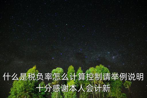 什么叫稅務(wù)控制計(jì)算法，企業(yè)所得稅如何控制