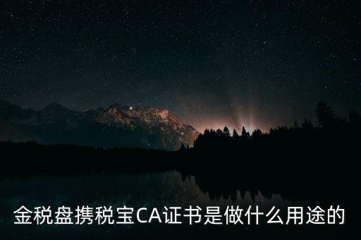 企業(yè)ca證書有什么用，財悠悠CA數字證書有什么作用對于企業(yè)可以起到什么作用