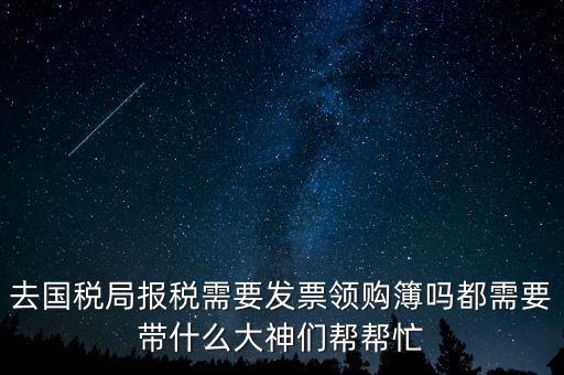 發(fā)票領購要帶什么，小規(guī)模納稅人第二次領取發(fā)票需要帶什么