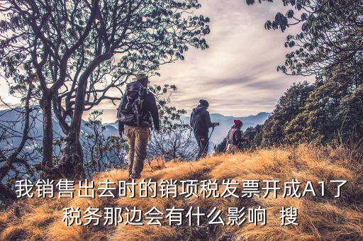 我銷售出去時的銷項(xiàng)稅發(fā)票開成A1了稅務(wù)那邊會有什么影響  搜