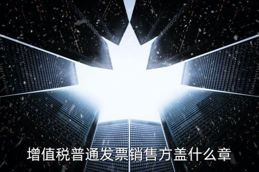 發(fā)票上要蓋什么章，國(guó)稅開(kāi)增值稅專(zhuān)用發(fā)票蓋什么章