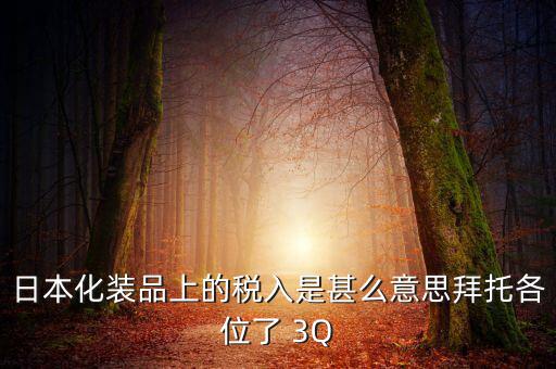 日本的納稅號(hào)是什么意思，日本購(gòu)物納稅問(wèn)題
