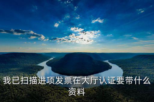 大廳認(rèn)證發(fā)票需要什么，去開票大廳認(rèn)證發(fā)票需要帶什么資料