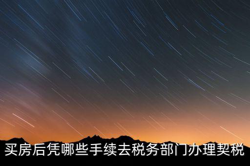 購(gòu)房要在國(guó)稅辦什么，現(xiàn)在買房要辦些什么證件買房者與賣房者所交稅務(wù)有那些夠房者現(xiàn)