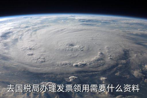 去國稅局辦理發(fā)票領用需要什么資料