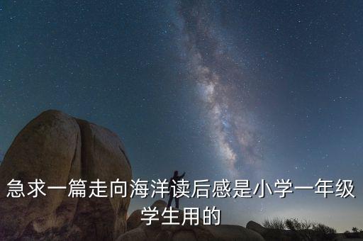 我的文明雷電過有什么關(guān)系，急求一篇走向海洋讀后感是小學(xué)一年級學(xué)生用的